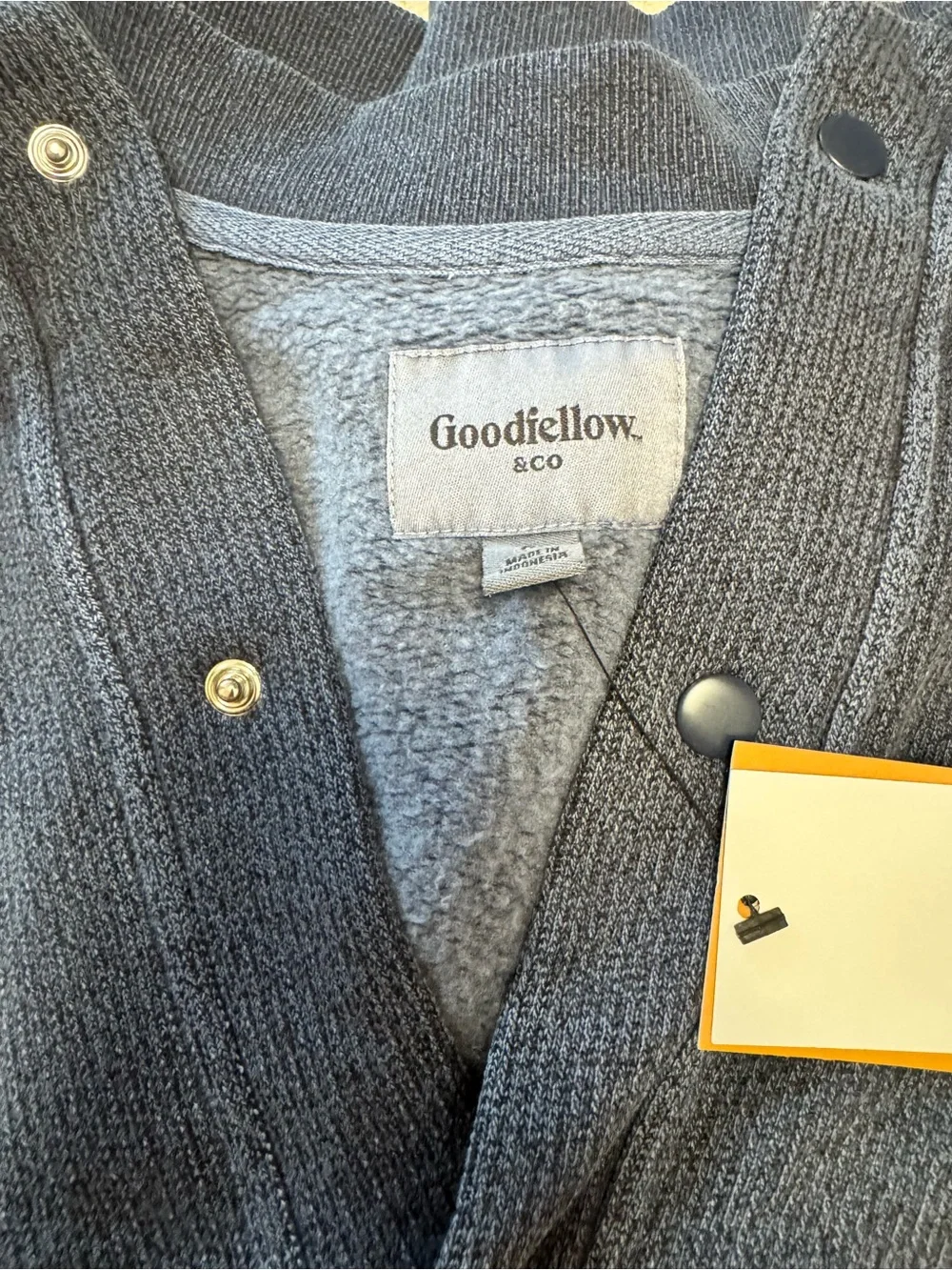 NWT Men’s Goodfellow & Co Men’s Snap-Front Jacket